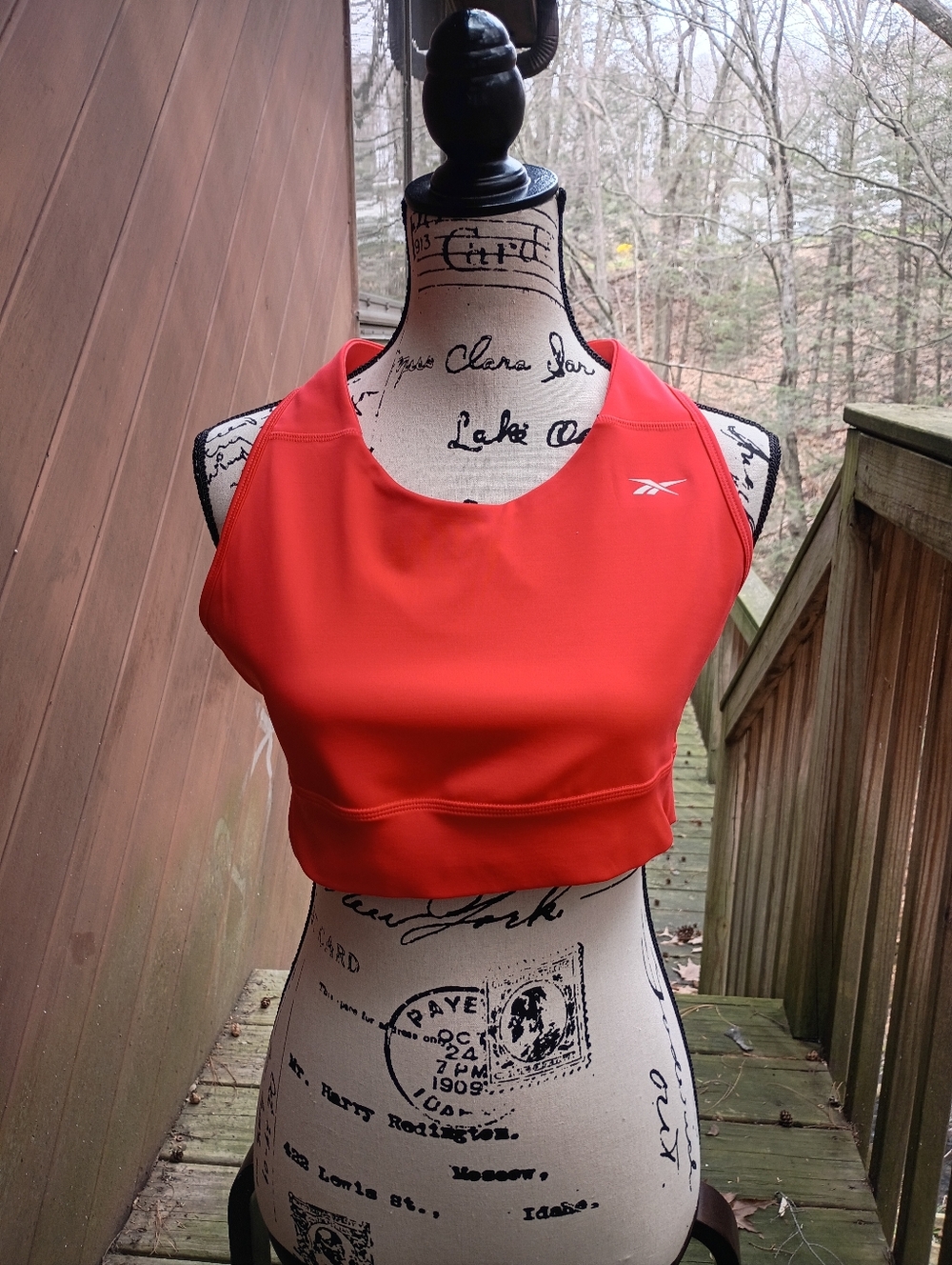 #1106 Reebok Sports Racerback Bra - Picture 2 of 8